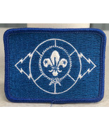 BSA Boys Scouts Of America 3&quot; Blue Knit Patch - $6.30