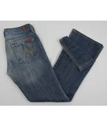 7 For All Mankind A Pocket Boot cut jeans USA Made Womens Size 26 - £18.56 GBP