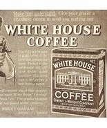 1923 White House Coffee Telephone Advertisement Food Ephemera 3.75 x 4.75&quot; - $19.99