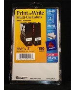 NEW Avery 05440 5440 S2448 150 White Removable Print or Write Multi Use ... - $6.92