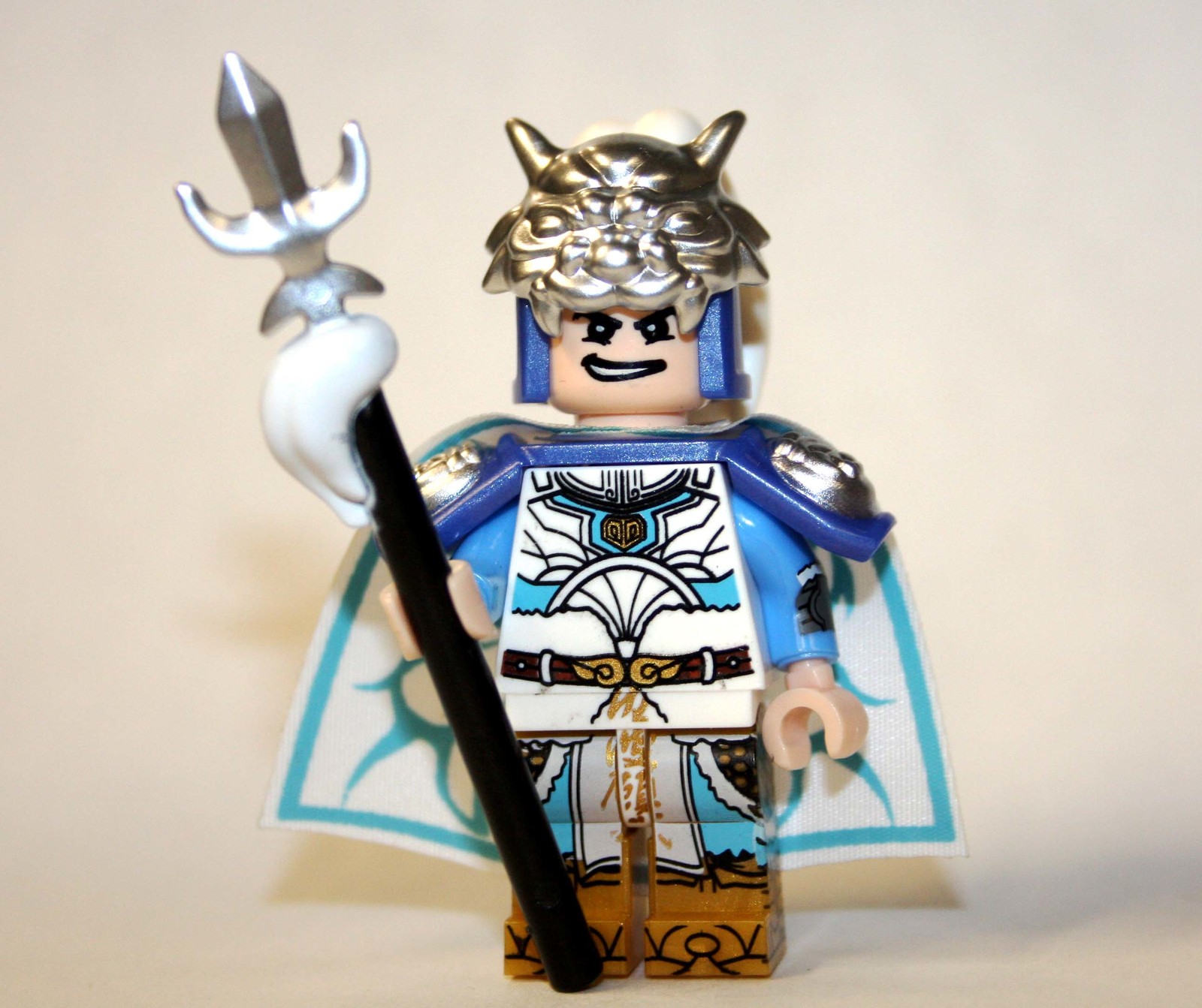 Minifigure Tiger Knight Warrior Deluxe US Seller - $9.98