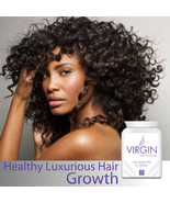 VIRGIN FOR WOMEN HAIR-LOSS PILL TABLETS HEALTHY THICK GLOSSY FULLER HEAD... - $38.81 CAD