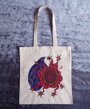Tote bag &quot;Sun and Moon&quot; - £18.38 GBP