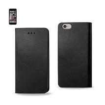 Reiko Iphone 6 Plus Flip Folio Case With Card Holder In Black - £7.17 GBP