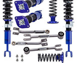 Suspension Coilovers + Rear Camber Traction Arms for Nissan 350Z Coupe 2... - $376.81