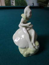 Belleek Elf / Gnome Leprechaun Figurine 5&quot; [*BELL] GREEN MARK - £59.35 GBP