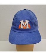 Vintage Malibu Caribbean Rum Liquor Advertising Hat Ball Cap Blue Stretch - $170.02 MXN