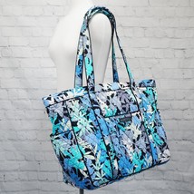 ❤️ Vera Bradley Camofloral Get Carried Away / Going Xl Tote Blue - £43.95 GBP