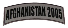 Afghanistan 2005 TAB Desert ACU TAN Rocker Patch - Veteran Owned Business. - £4.41 GBP