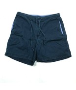 Columbia Shorts Womens M Navy Blue Above Knee Cotton Drawstring Pockets ... - £11.02 GBP