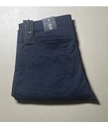 American Tall Men’s Carman 5 Pocket Pants Navy Blue 34x38 - $636.44 MXN