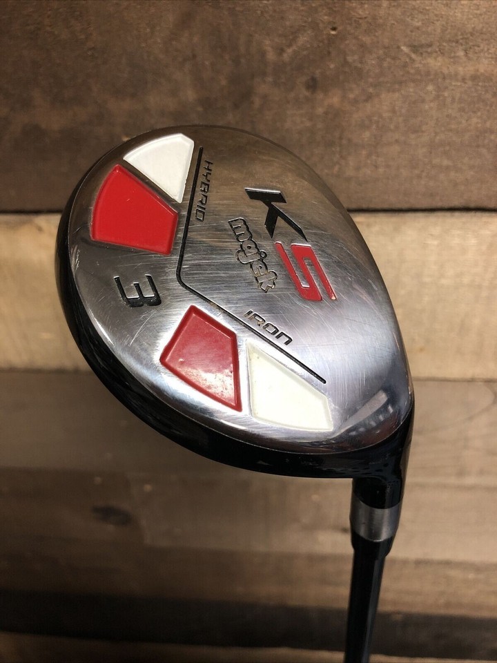 USED RH Big &amp; Tall +1 Senior Men&#39;s Majek Hybrid #3 Senior Flex 1249-XYMV - $78.35