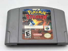 Pokémon Stadium N64 Nintendo 64 Game Authentic Vintage Collectible Rare - £27.25 GBP