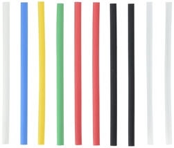 NTE Electronics HS-ASST-6 Thin Wall Heat Shrink Tubing Kit, Assorted Col... - £13.18 GBP