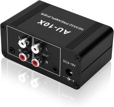 Atnedcvh Mini Small Stereo Audio Preamplifier, Headphone Amplifier, Gain... - $722.91 MXN