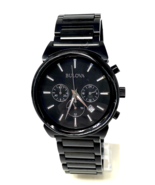 Bulova Men&#39;s Mens Dress, 98B215 Black Watch LUX03671N - $64.35