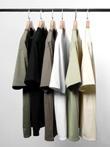 Cotton Summer TShirt Men Korean Fashion Short Sleeve Loose Basic T-shirt... - $19.99