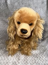 Toys R Us 2012 Cocker Spaniel Plush Puppy Dog 9” Brown Tan Realistic - £7.50 GBP