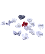 Vintage Bows &amp; Notions Embellishments for Crafts Hearts Bows Gingham 1&quot; ... - €8,06 EUR