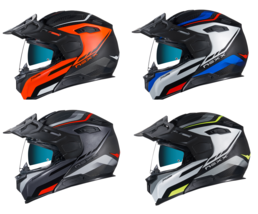 Nexx X.Vilijord Hiker Modular Motorcycle Helmet (XS-3XL) (5 Colors) - £598.28 GBP