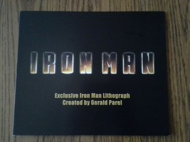 Marvel Ironman Iron man lithograph art print best buy giveaway - $6.92