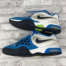 Nike Max Air Ballistec 4.3 Youth 5Y Athletic Shoes Blue White Green 488147-100 - £32.39 GBP