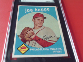 1959 Topps Joe Koppe High # 517 Sgc 60 Phillies !! - $44.99