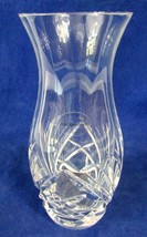 Wedgwood Full Lead Crystal Vase W. Germany Original Sticker - $19.80