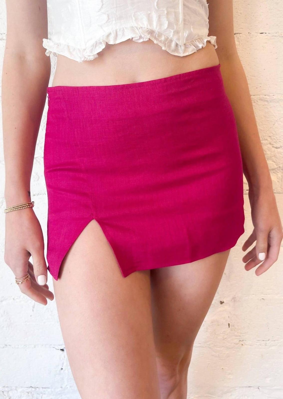 Olivaceous posh mini skirt size M - $23.76