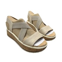 LifeStride Shoe Womens 9.5 Almond Milk Clementine Sandal Slingback Wedge... - $32.37