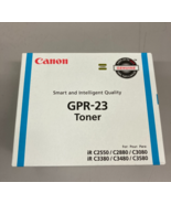Genuine OEM Canon GPR23 (0453B003) Cyan Toner Cartridge / New Sealed - $21.66 CAD