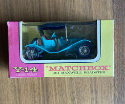 Matchbox Models Of Yesteryear 1911 Maxwell Roadster Y14 Diecast Car AS IS - £19.61 GBP