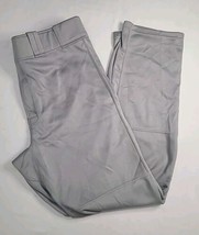 Rawlings Baseball Pants Mens Size Large (35x31) Gray Semi Relaxed Fit - £10.05 GBP