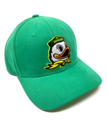 UNIVERSITY OF OREGON DUCKS LOGO MASCOT GREEN ADJUSTABLE CURVED BILL HAT ... - $25.12 CAD
