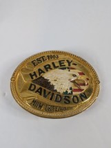 Vtg. Harley Davidson Raintree Belt Buckle Est. 1903 Milwaukee, Wisc Read Details - £29.56 GBP