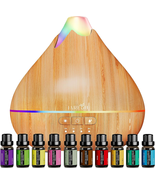 Essential Oil Diffusers for Home with Top 10 Oil Diffuser Gift Sets, 550... - £30.15 GBP
