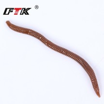 30pcs Soft Lure  Simulation Earthworms Red Worms  Fishing Lures 7.5cm Bloodworm  - £39.78 GBP