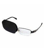 Adult Large Black Soft Silk Glasses Eye Mask Amblyopia Strabismus Eye Pa... - £13.81 GBP
