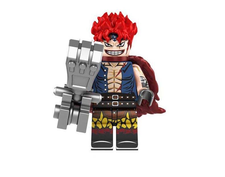 Minifigure Eustass Kid Pirate One Piece Cartoon Tv Show Anime Custome - $7.94