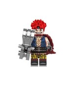 Minifigure Eustass Kid Pirate One Piece Cartoon Tv Show Anime Custome - $7.94