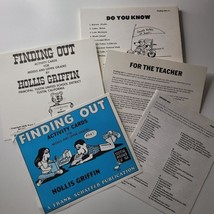 1975 Finding Out Activity Cards Teacher Curriculum Hollis Griffin Education Fun - £14.11 GBP