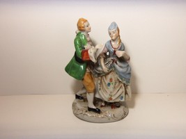 Man &amp; Woman 6&quot; Figurine, Made In Occupied Japan - $12.82