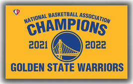 Golden State Warriors Basketball Champions 2022 Flag 90x150cm 3x5ft Super Banner - £12.70 GBP