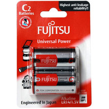 Fujitsu Alkaline Blister Universal Power (Pack of 2) - CSize - $33.90