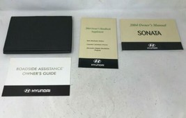 2004 Hyundai Sonata Owners Manual Handbook Set with Case OEM B02B06020 - £19.45 GBP