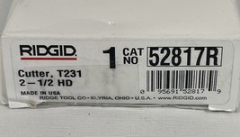 2-1/2&quot; C Cutter Drain Cleaner Tool 52817 T-231 for Ridgid K-40 K-45 K-50... - £16.56 GBP