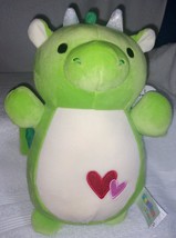 Squishmallows Hug Mees Desmund the Green Dragon 10&quot; NWT - £13.99 GBP