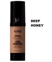 Kiss New York Professional Pro Touch Liquid Foundation 1.01oz KPLF410 DE... - £6.37 GBP