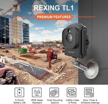 Rexing TL1 Time-Lapse Camera 2.4” LCD 1920x1080 Full HD Video 110° Wide-Angle  - £114.15 GBP