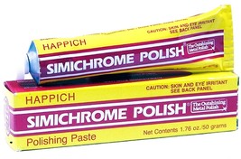 SIMICHROME Metal Polish tUbe Polishing Paste metal chrome silver HAPPICH... - $638.90 MXN